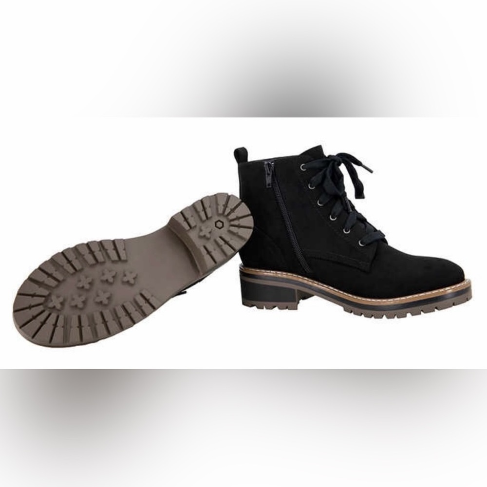 Kensie Women’s ankle boots with zipper on the side, black - Picture 4 of 5